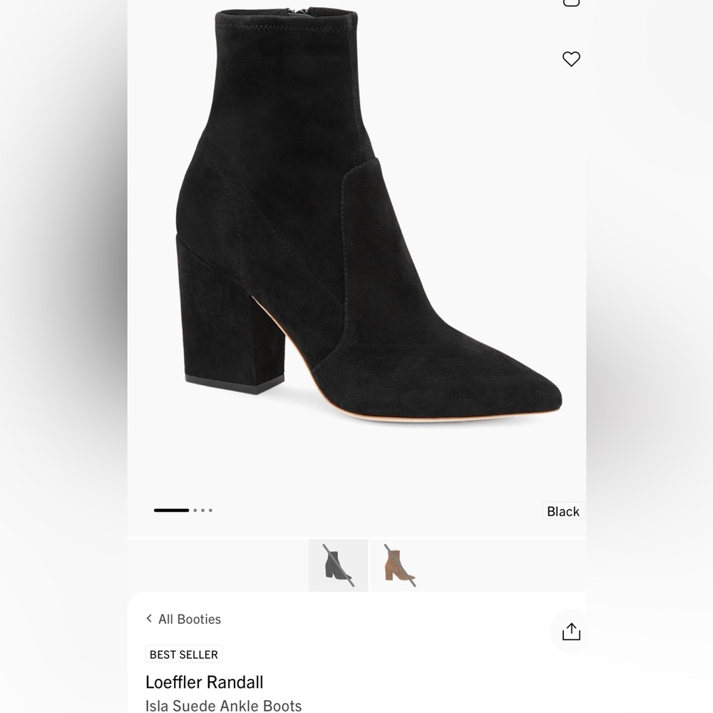 Loeffler Randall
Isla Suede Ankle Boots size 7